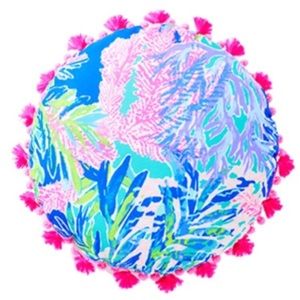 Lily Pulitzer *limited edition* Round Pillow, NWOT